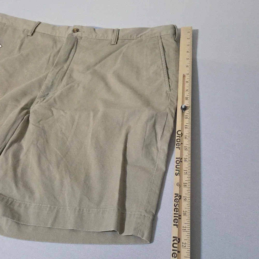 Polo Ralph Lauren Shorts Men 44 Tan Stretch Classic Fit 9 Inch Khaki Chino NWT
